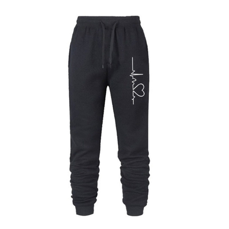 Men's Casual And Comfortable Sweatshirt Brushed Trousers