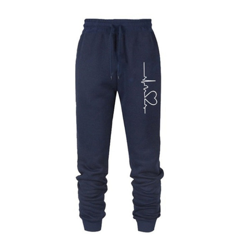 Men's Casual And Comfortable Sweatshirt Brushed Trousers