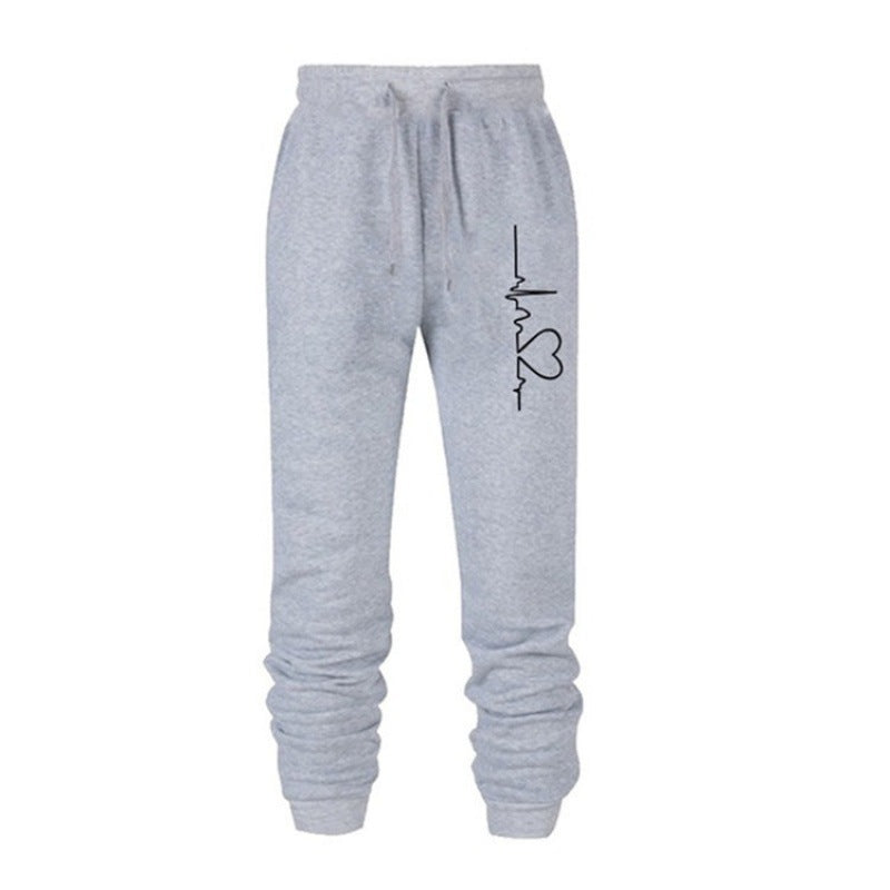 Men's Casual And Comfortable Sweatshirt Brushed Trousers