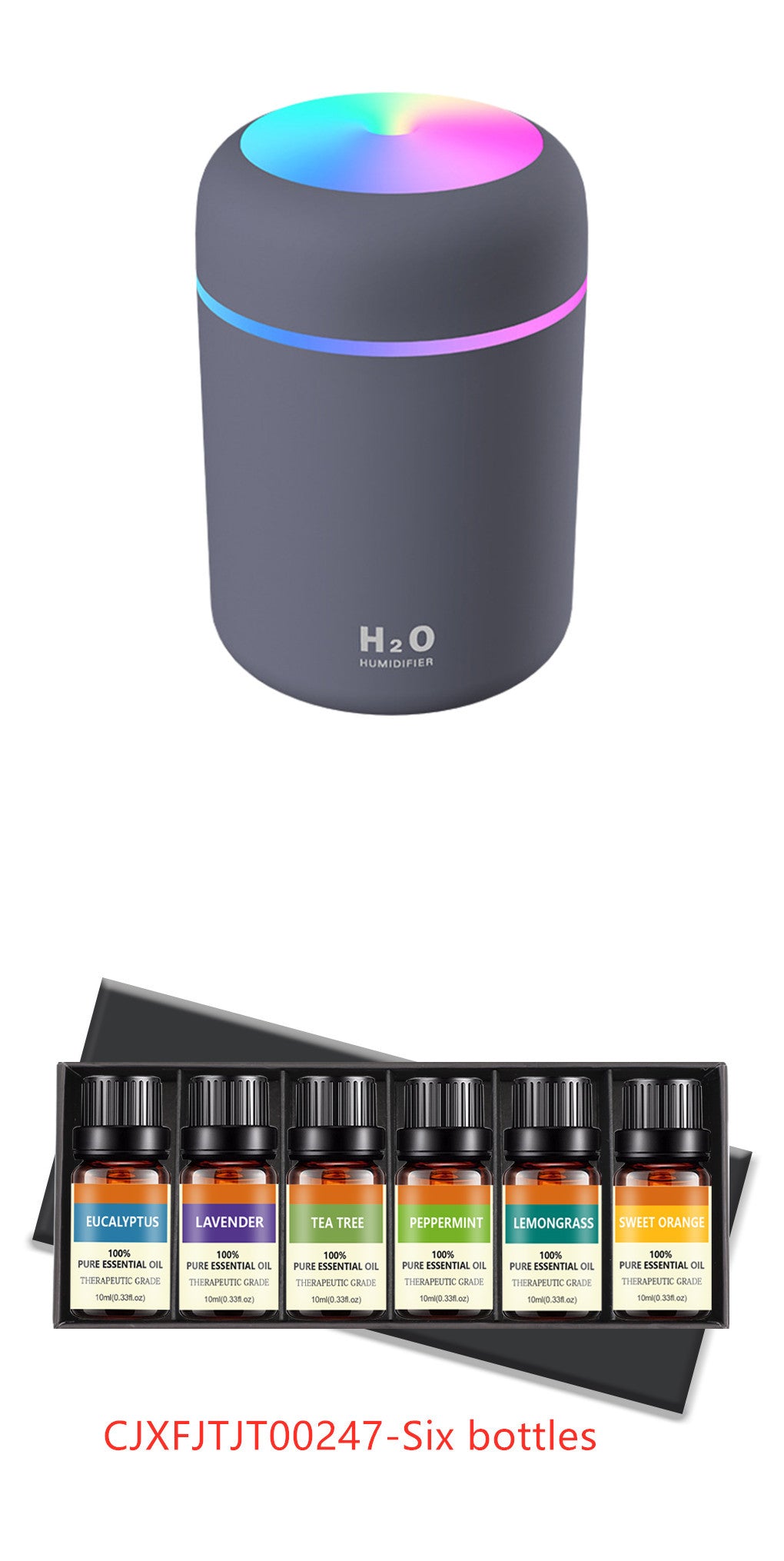 Tidova™ UltraMist 300ml Ultrasonic Aromatherapy Diffuser — Quiet Cool Mist & Night Light