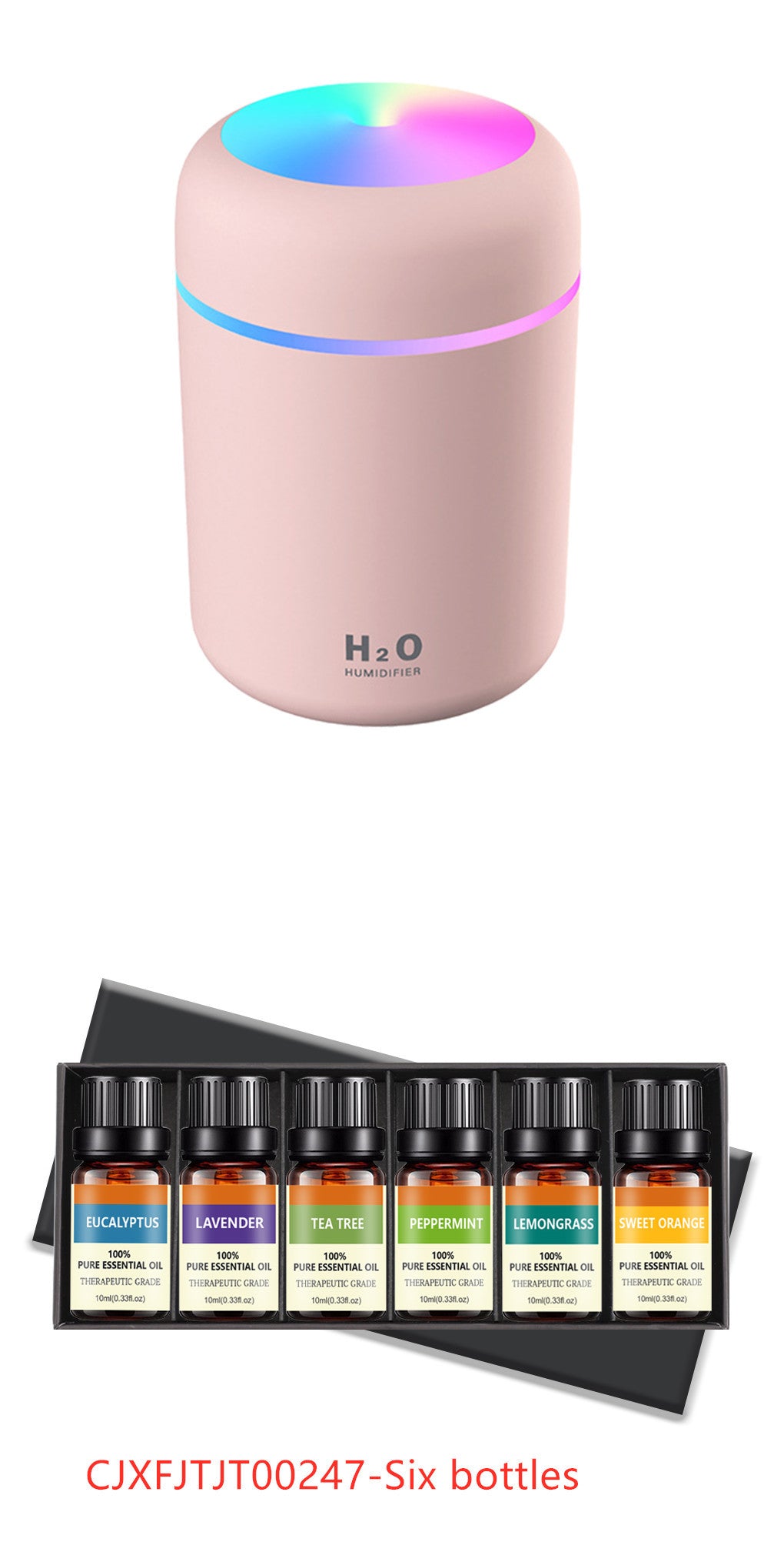 Tidova™ UltraMist 300ml Ultrasonic Aromatherapy Diffuser — Quiet Cool Mist & Night Light